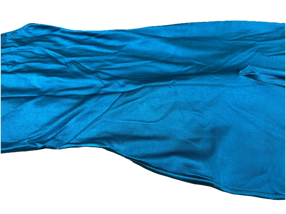 Antigo Collant dos anos 90, WMN Tamanho M, Sereia Teal, Macacão, Catsuit 1990’s Workout - Imagem 4 de 4