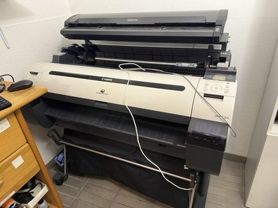Canon iPF750 Großformatdrucker + Graphtec Großformatscan. | Einwandfrei + tinte