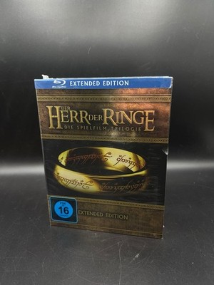 Der Herr Der Ringe Trilogie Blu-Ray Extended Edition OVP/Brandneu/Eingeschweißt