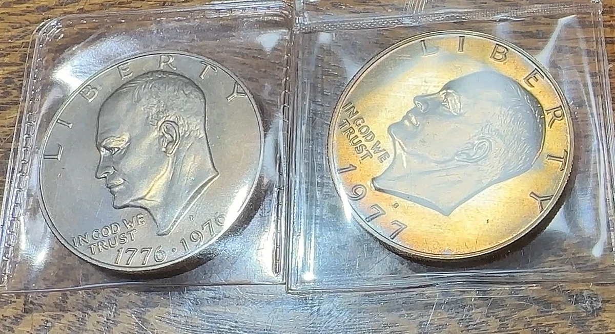 Silver 1977 Eisenhower Dollars (1971-1978) for sale | eBay