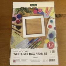 Katy Sue WHITE 6x6 BOX FRAMES