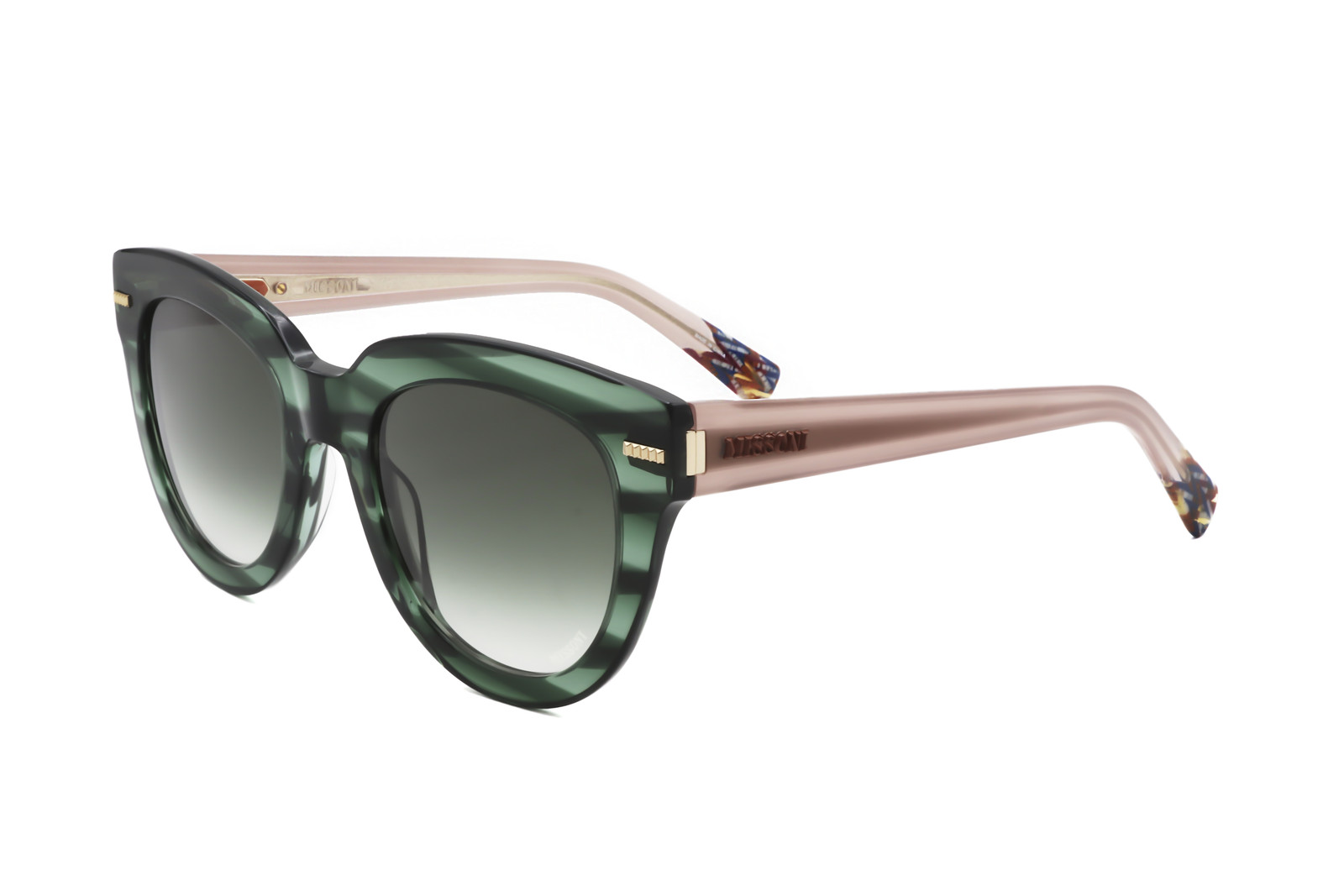 Missoni Womens 51mm Green Nude Sunglasses MIS0068-S-3IO-51 10690₽