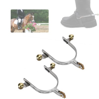 Spurs for Boots Men Spurs for Cowboy Boots Girls for Boots Men, 1Pair Stainle...