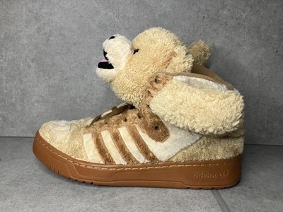 Adidas × Jeremy Scott High-Top Bear Plush Toy High Top Sneaker