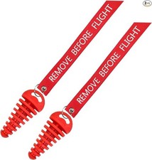 2 PCS Muffler Exhaust Wash Plug, 0.6"-1.5" Exhaust Tail Pipe Washin Color: Red
