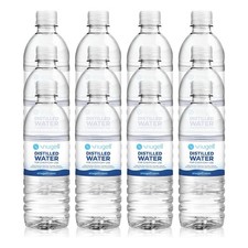 Bottled Distilled Water for Everyday Use 12Pack, 16.9 oz Each   UltraFiltered...