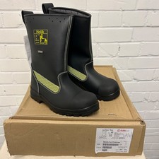 ITURRI FIREFIGHTER BOOTS - UK 10 , Safety Toe Cap Wellies Firemen British NEW