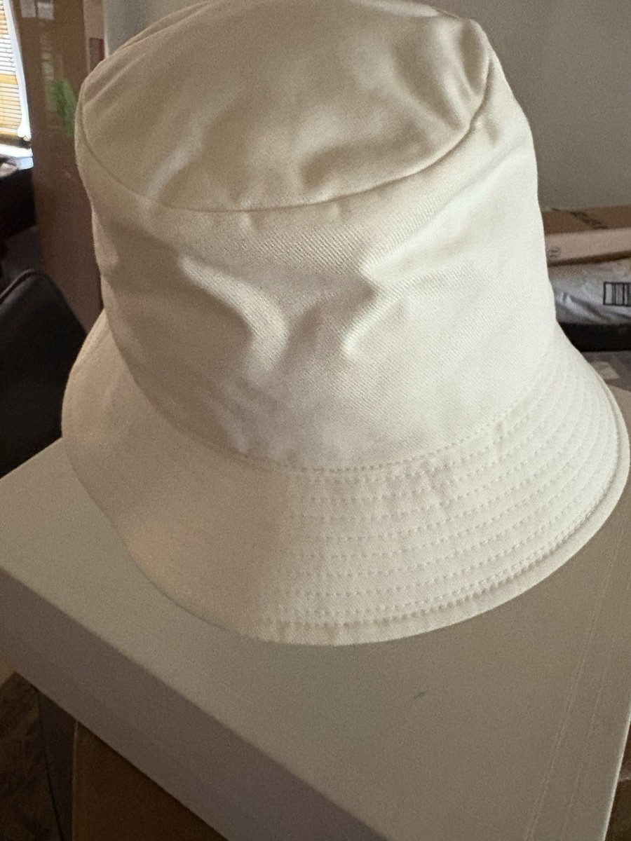 Celine White Bucket Hat Size Small Come With Box | eBay display picture 1