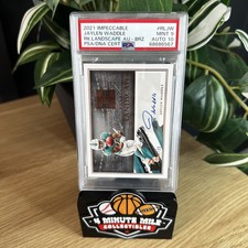 Jaylen Waddle Rookie RC Auto /35 PSA 9/10 Card (Pop 3)