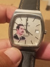 1980S SADDAM HUSSIEN PRESIDENT WATCH SPECIAL ...