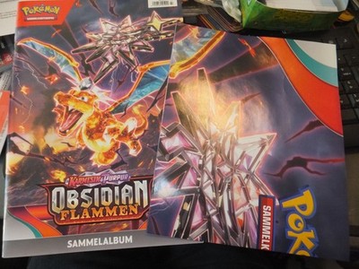 SAMMELALBUM - POKÉMON  KARMESIN & PURPUR - OBSIDIAN FLAMMEN - Poster - Checklist