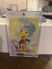 Marketplace image: 2026 Topps Chrome Disney 1/1 Sketch Card Jiminy Cricket by Johnruzel Jimenez Jr.
