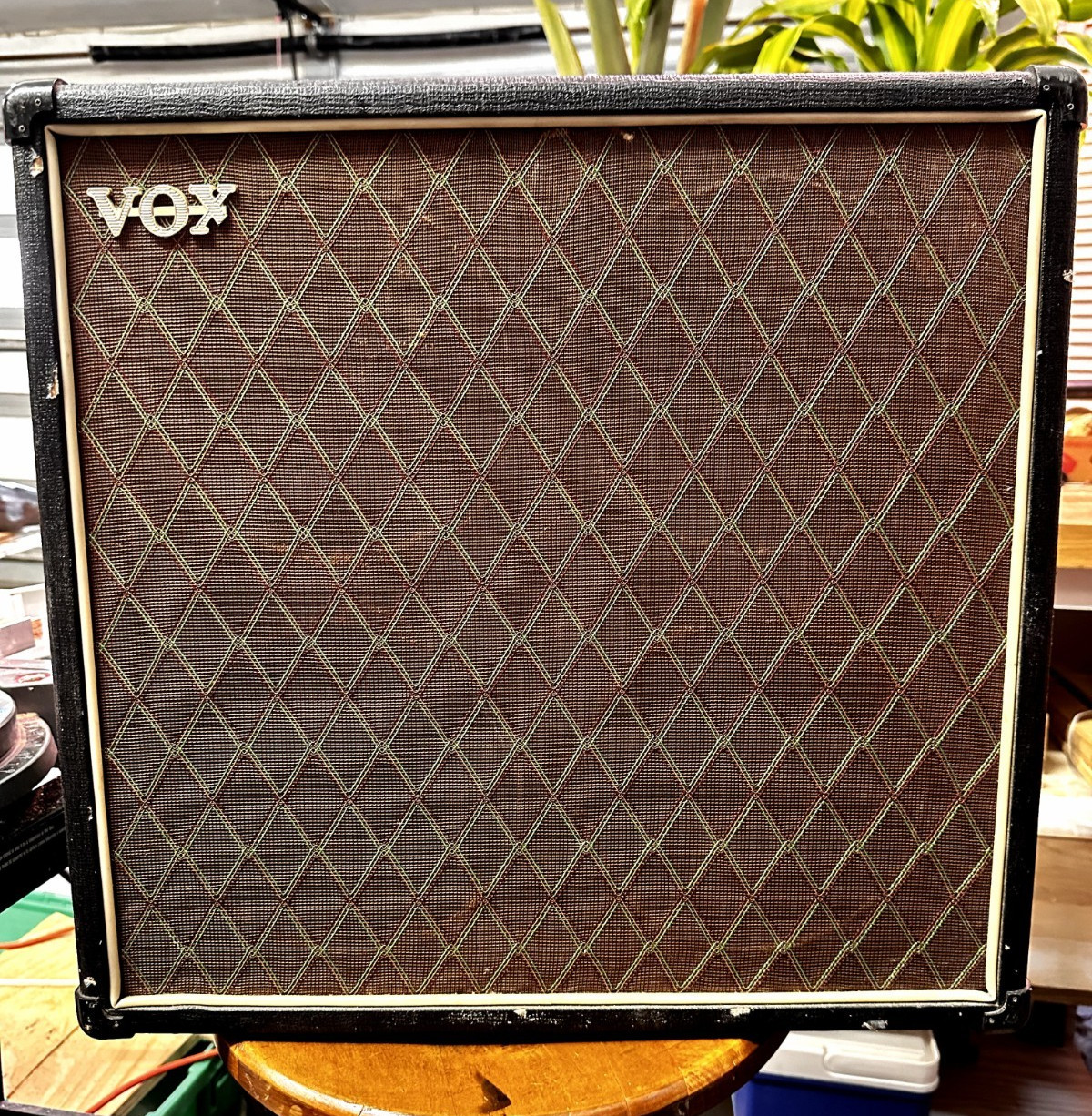 Vox Pathfinder 4x8" cabinet - Original Blue Celestion Bulldog speakers! Rare!