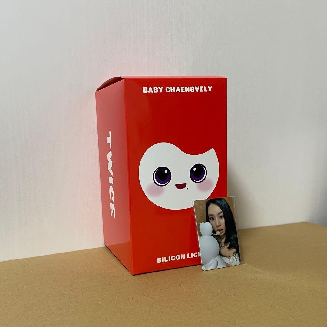 TWICE CHAEYOUNG Silicone Light Photocard 8th Anniversary BABY