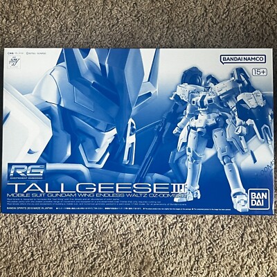 P-Bandai RG 1/144 Gundam Wing Endless Waltz OZ-00MS2B Tallgeese III US Seller