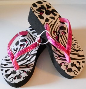 capelli flip flops black