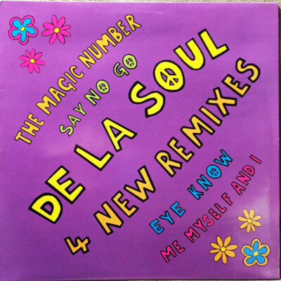 DE LA SOUL / 4 NEW REMIXES デ ラ ソウル 12インチシングル