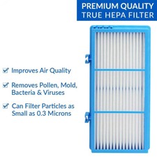 2 Pack Air HEPA Type Filter Replacement For Holmes AER1 Air Purifier