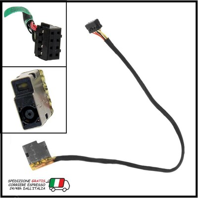 Connecteur DC Power Jack Pour HP – Compatible HP 250 G3, 255 G3, 256 G3, Pavilion, Envy – Pièce De Remplacement – Neuf Sous Emballage