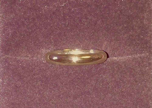 NUEVO EN CAJA🎁GEORG JENSEN ORO AMARILLO 18k 3,8 mm ANILLO/banda mágica👰🏻N/53. PVP 5,6 g 875 GBP - Imagen 4 de 9