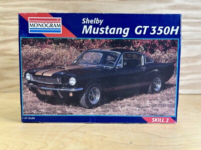 VTG Revell Monogram Shelby Mustang GT 350H 1:24 Model Kit #2482 - NEW OB