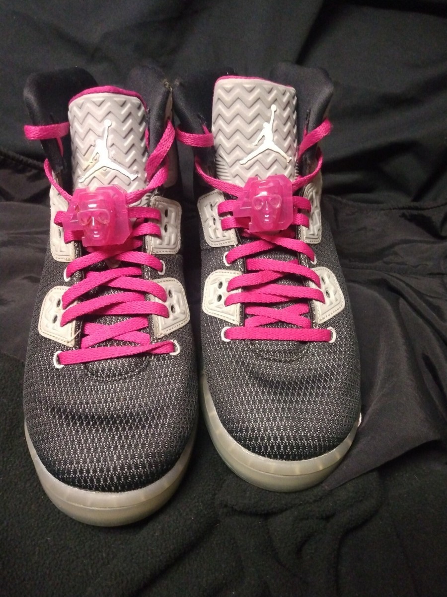 Air Jordan Spike Forty [811121 009]- (Size 6Y) GG Black