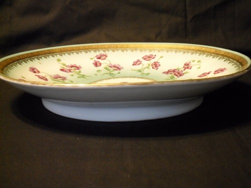IMPERIAL CHINA MADE IN AUSTRIA VIOLET FLOWER SCENERY 12' - Picture 4 of 7