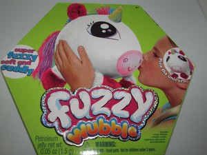 fuzzy wubble pixie the unicorn