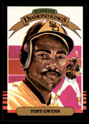 1985 Donruss #25 Tony Gwynn HOF San Diego Padres NR-MINT ODDBALL!