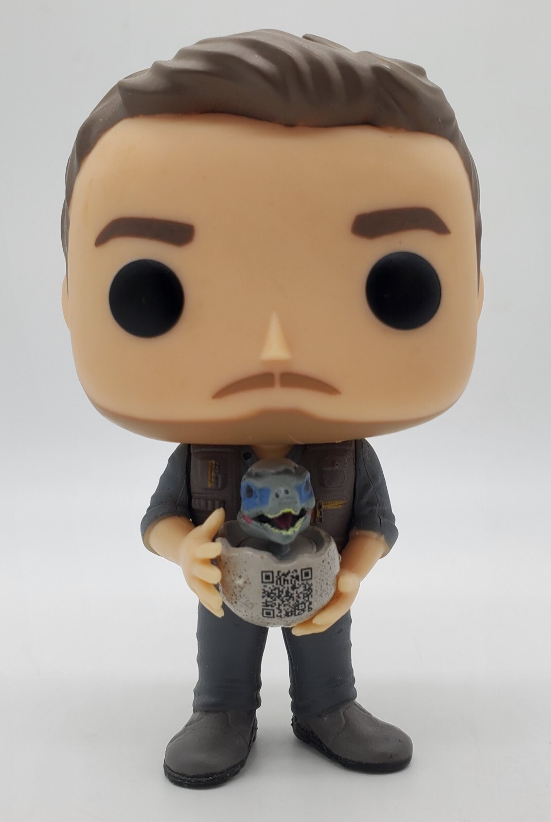 Funko Pop! Jurassic World Owen Con Baby Raptor Azul #589 (Objetivo Exclusivo)