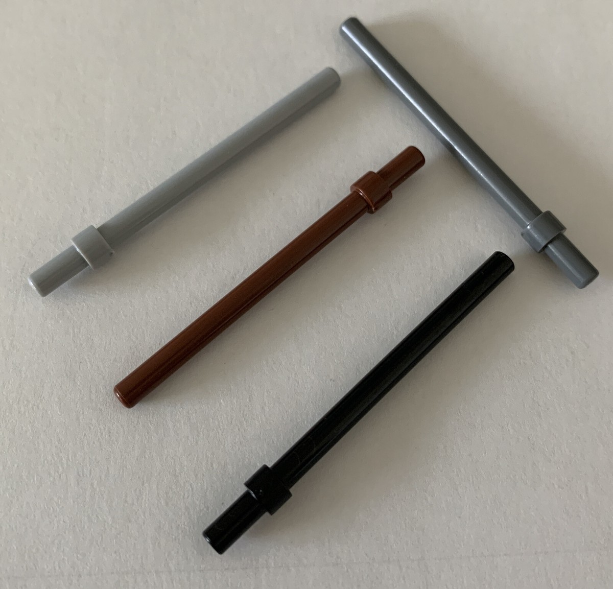 LEGO Part 63965 (4pcs) Bar 6L with stop ring shaped - Pick Colors