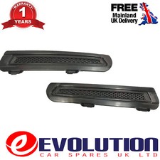 FRONT BUMPER RIGHT LEFT GRILL BLANK INSERTS FITS FORD MONDEO 2011 2015 1698134