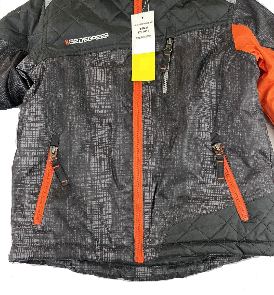 Weatherproof 32 Degrees Boys Weather Resistant Full Zip Jacket in