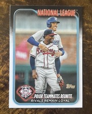 2024 Topps #481 Prior Teammates Reunite Baseball Card
