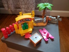 Fisher Price Little People Replacement game, nativity, skis and other pieces 