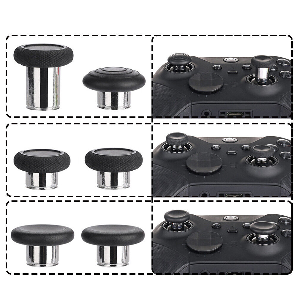  2PCS Dpad Key Button Metal Patch D Pad Abxy Conductive Film  Metal Dome Snap for Xbox One Controller Xbox One Slim Controller : Video  Games