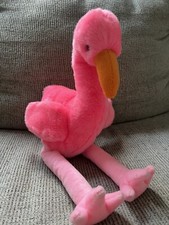 TY Beanie Baby - PINKY the Pink Flamingo 10 inch 