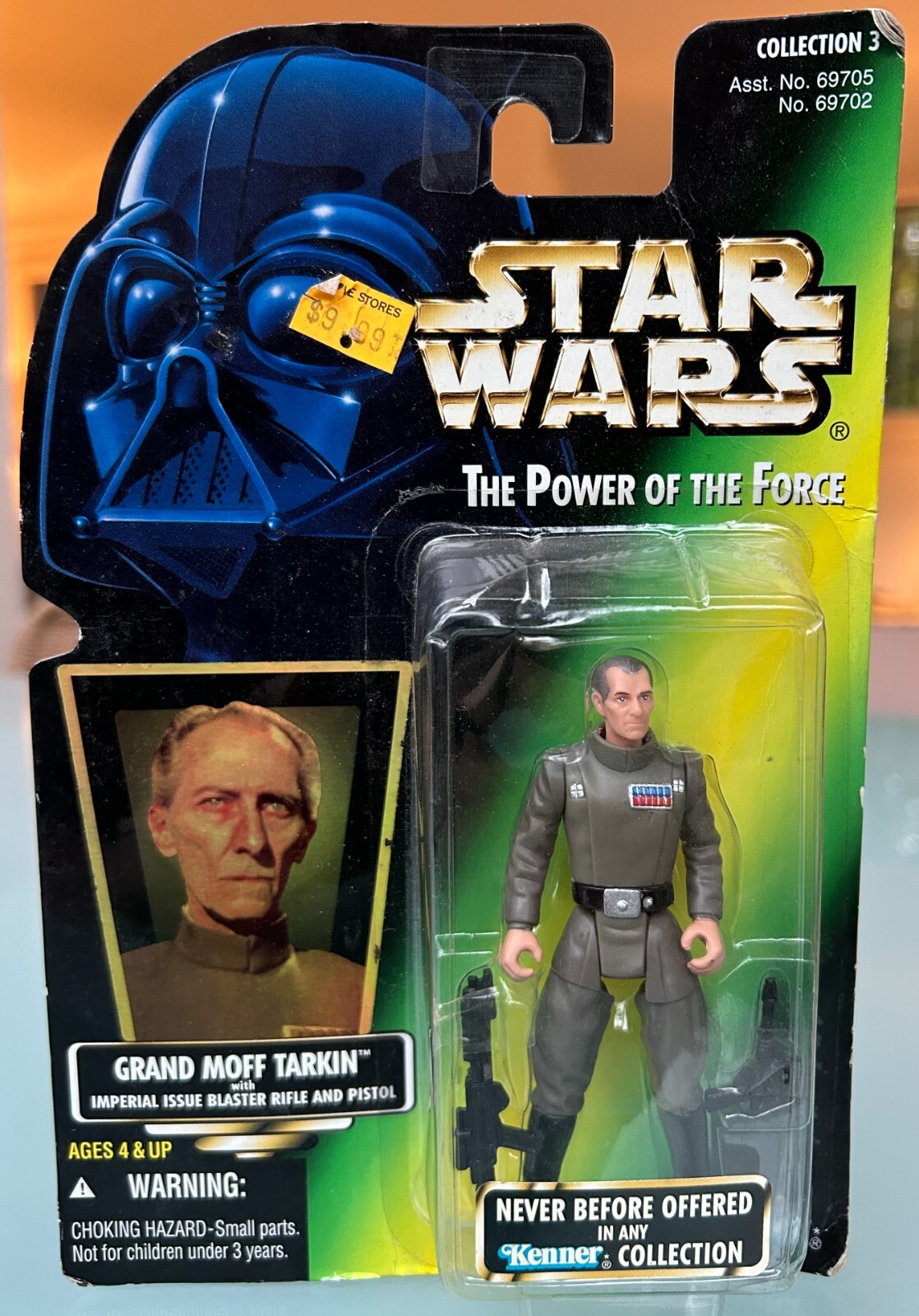 Star Wars Grand Moff Tarkin Figurine Hasbro POTF2 Vintage