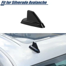 Gloss Black Top Antenna Cover Trim Bezel For Chevy Tahoe Suburban SIERRA 2007-13