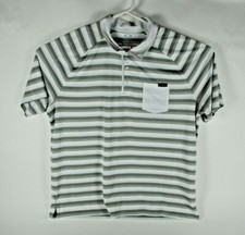 Oakley Fade Polo Shirt Striped  Logo Hydrolix...