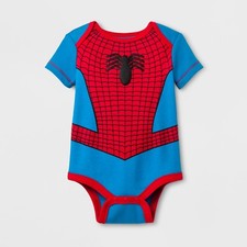 New Halloween Marvel Baby Spider-Man Costume Bodysuit Romper Spider Man