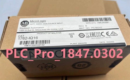 1PCS NEW Allen-Bradley 1762-IQ16 MicroLogix 24VDC Input Module Fast delivery - Picture 1 of 6
