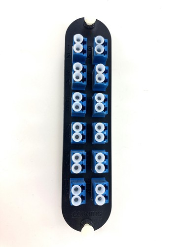 USED - Corning CCH-CP24-A9 Panel 12 LC Duplex 24 Fiber SM OS2 - Picture 2 of 3