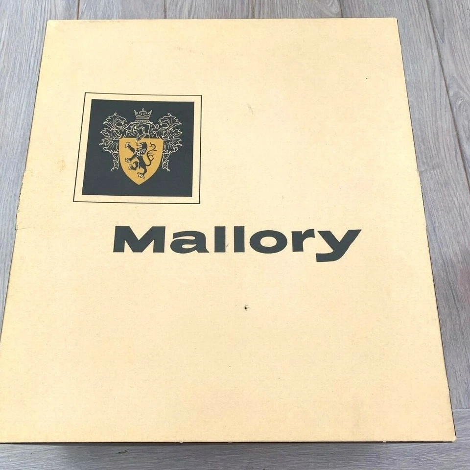 Retro 50's Mallory "The Ridgewood" Sam Snead Size 7 1/4 Gray Felt in Box MINT - Image 3 of 4