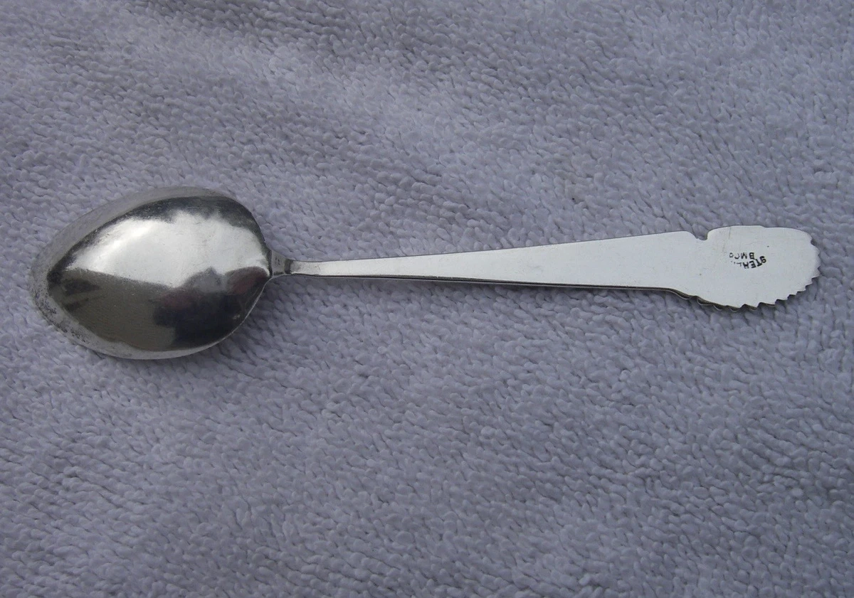 Vintage VANCOUVER Canada Sterling Souvenir Demi Spoon BM CO.-NR