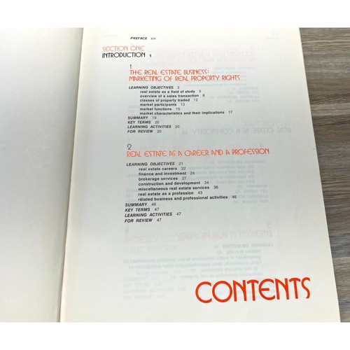 Fundamentals of Real Estate Textbook Jerome Dasso 1977 Hardcover - Imagen 2 de 15