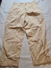 Women's High-Rise Pleat FrontTapered Chino Pants A New Day Tan Size 10