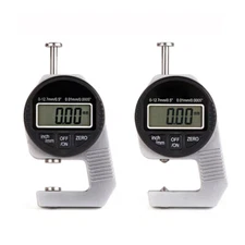 Digital Display pocket Leather craft Thickness Gauge Range 0-12.7mm measure Tool