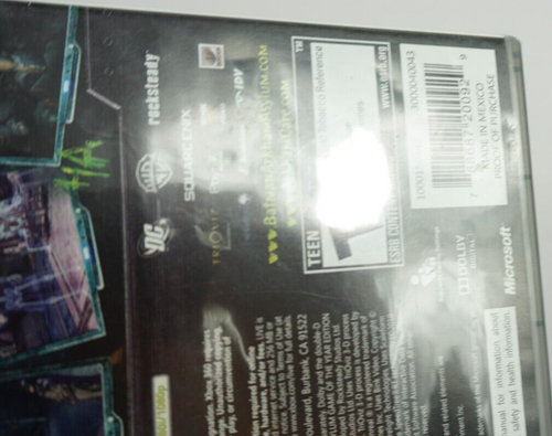 Batman Arkham Asylum Xbox 360 Game of the Year Edition Tested & Working - Picture 8 of 8