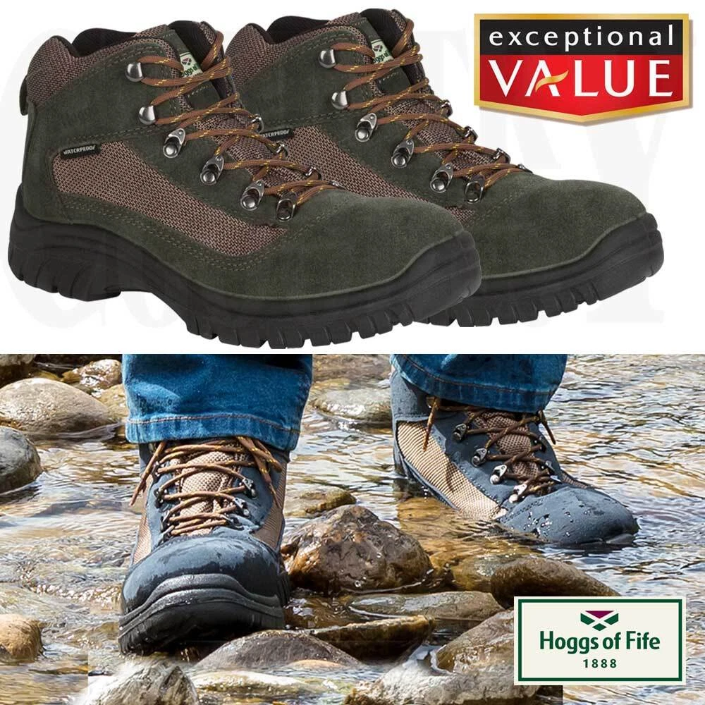 Mens dog top walking boots